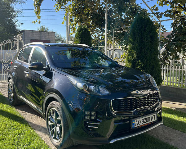Черный Киа Sportage, объемом двигателя 2 л и пробегом 141 тыс. км за 18000 $, фото 1 на Automoto.ua