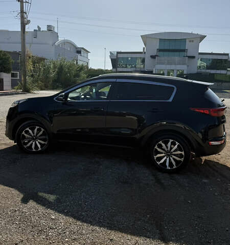 Черный Киа Sportage, объемом двигателя 2 л и пробегом 170 тыс. км за 18500 $, фото 2 на Automoto.ua