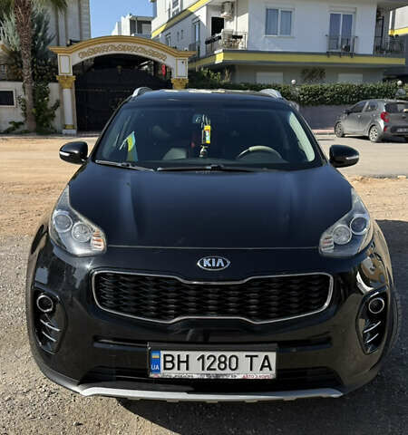 Черный Киа Sportage, объемом двигателя 2 л и пробегом 170 тыс. км за 18500 $, фото 1 на Automoto.ua