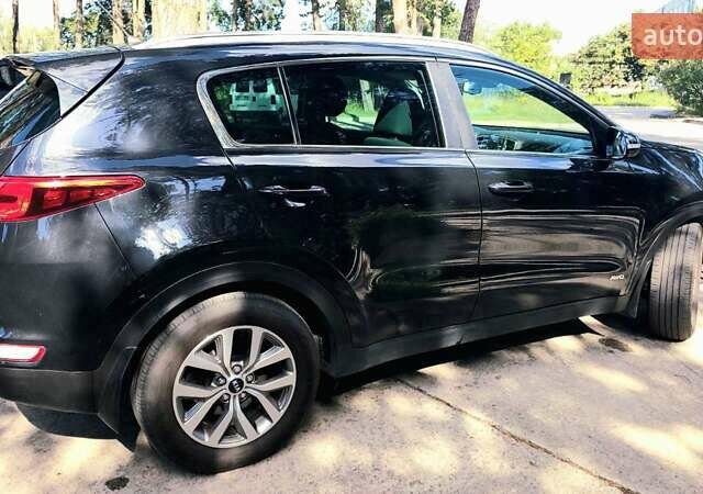 Черный Киа Sportage, объемом двигателя 2 л и пробегом 220 тыс. км за 18300 $, фото 7 на Automoto.ua