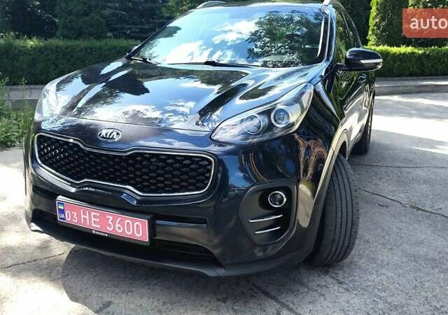 Черный Киа Sportage, объемом двигателя 2 л и пробегом 220 тыс. км за 18300 $, фото 2 на Automoto.ua