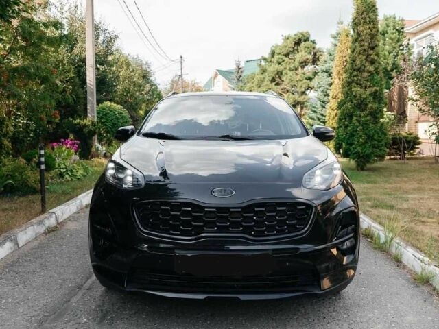 Черный Киа Sportage, объемом двигателя 2 л и пробегом 70 тыс. км за 15800 $, фото 1 на Automoto.ua