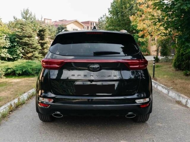 Черный Киа Sportage, объемом двигателя 2 л и пробегом 70 тыс. км за 15800 $, фото 4 на Automoto.ua