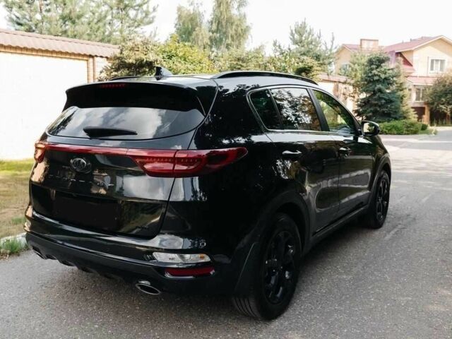 Черный Киа Sportage, объемом двигателя 2 л и пробегом 70 тыс. км за 15800 $, фото 3 на Automoto.ua