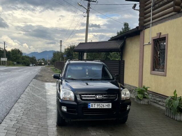 Черный Киа Sportage, объемом двигателя 2 л и пробегом 257 тыс. км за 7900 $, фото 1 на Automoto.ua