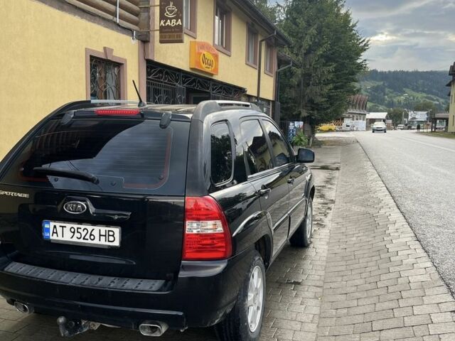 Черный Киа Sportage, объемом двигателя 2 л и пробегом 257 тыс. км за 7900 $, фото 3 на Automoto.ua