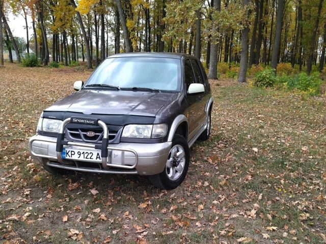 Фіолетовий Кіа Sportage, об'ємом двигуна 2 л та пробігом 200 тис. км за 3600 $, фото 1 на Automoto.ua