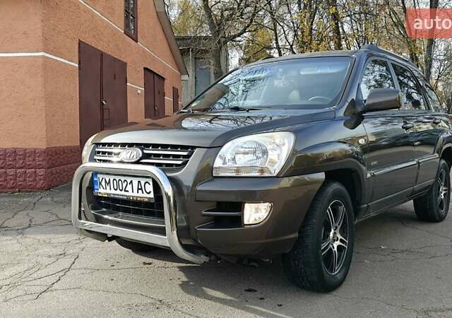 Коричневый Киа Sportage, объемом двигателя 2.66 л и пробегом 99 тыс. км за 7450 $, фото 5 на Automoto.ua