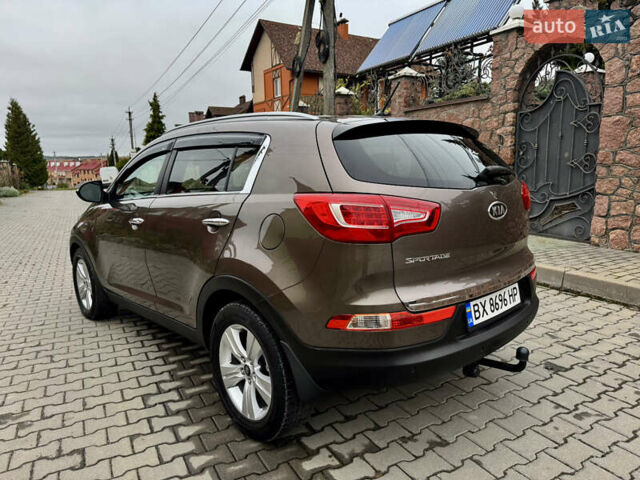 Коричневый Киа Sportage, объемом двигателя 2 л и пробегом 202 тыс. км за 12900 $, фото 8 на Automoto.ua