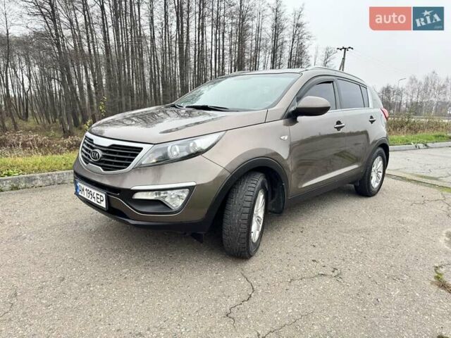Коричневый Киа Sportage, объемом двигателя 2 л и пробегом 245 тыс. км за 11700 $, фото 7 на Automoto.ua