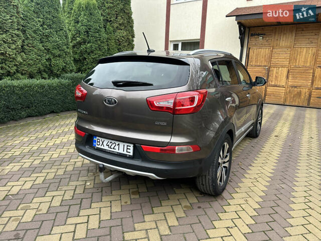 Коричневий Кіа Sportage, об'ємом двигуна 2 л та пробігом 197 тис. км за 14800 $, фото 11 на Automoto.ua