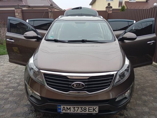 Коричневый Киа Sportage, объемом двигателя 2 л и пробегом 183 тыс. км за 12700 $, фото 18 на Automoto.ua