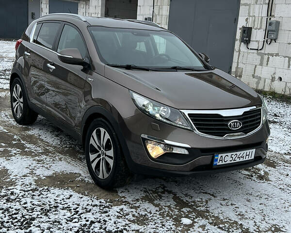 Коричневый Киа Sportage, объемом двигателя 2 л и пробегом 164 тыс. км за 13850 $, фото 2 на Automoto.ua