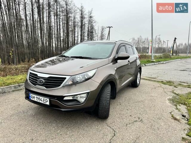 Коричневый Киа Sportage, объемом двигателя 2 л и пробегом 245 тыс. км за 11700 $, фото 6 на Automoto.ua