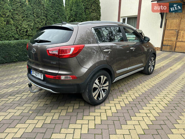 Коричневий Кіа Sportage, об'ємом двигуна 2 л та пробігом 197 тис. км за 14800 $, фото 3 на Automoto.ua