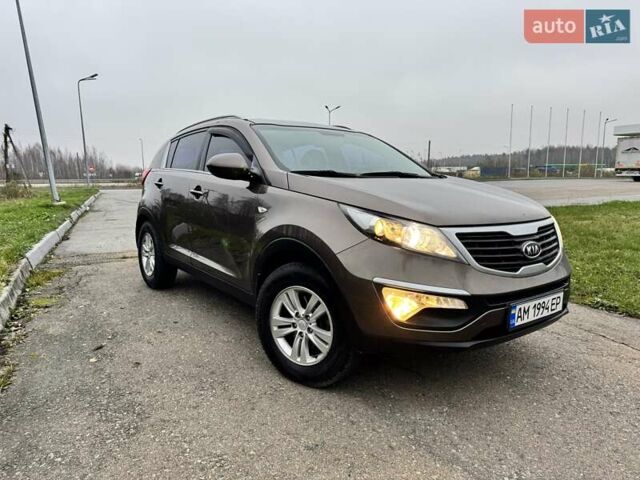 Коричневый Киа Sportage, объемом двигателя 2 л и пробегом 245 тыс. км за 11700 $, фото 8 на Automoto.ua