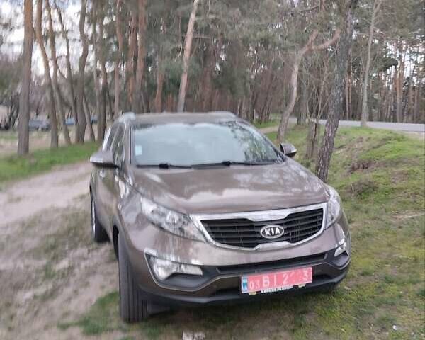 Коричневый Киа Sportage, объемом двигателя 1.7 л и пробегом 205 тыс. км за 13600 $, фото 3 на Automoto.ua