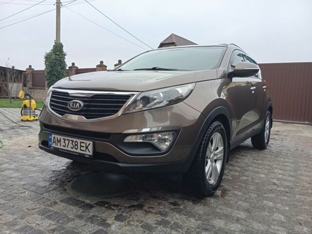 Коричневый Киа Sportage, объемом двигателя 2 л и пробегом 183 тыс. км за 12700 $, фото 3 на Automoto.ua