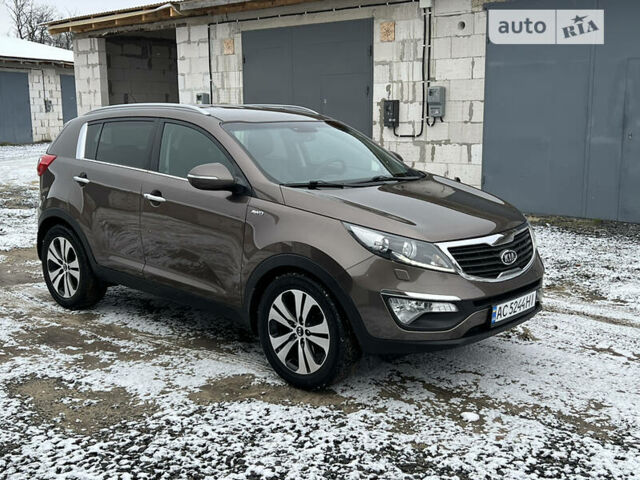 Коричневый Киа Sportage, объемом двигателя 2 л и пробегом 164 тыс. км за 13850 $, фото 4 на Automoto.ua