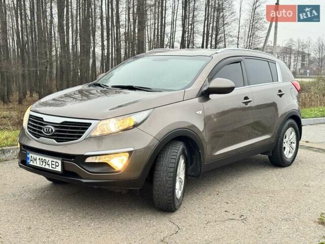 Коричневый Киа Sportage, объемом двигателя 2 л и пробегом 245 тыс. км за 11700 $, фото 3 на Automoto.ua
