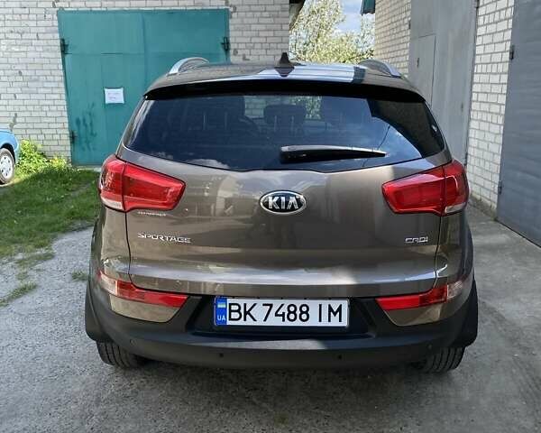 Коричневый Киа Sportage, объемом двигателя 2 л и пробегом 161 тыс. км за 16000 $, фото 1 на Automoto.ua