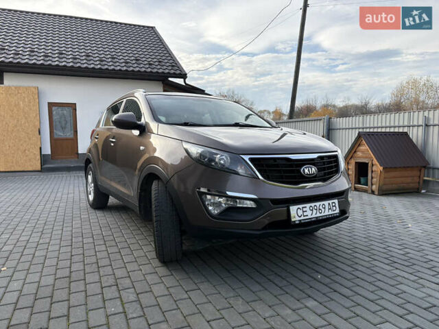 Коричневый Киа Sportage, объемом двигателя 1.7 л и пробегом 188 тыс. км за 14300 $, фото 2 на Automoto.ua