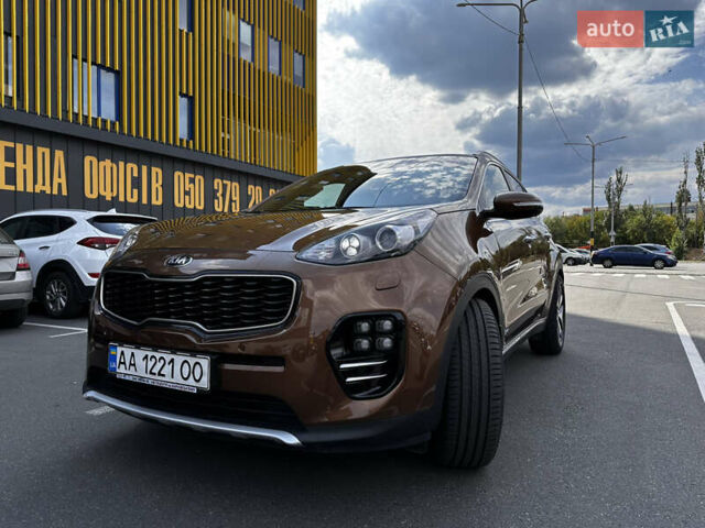 Коричневый Киа Sportage, объемом двигателя 2 л и пробегом 126 тыс. км за 20000 $, фото 6 на Automoto.ua