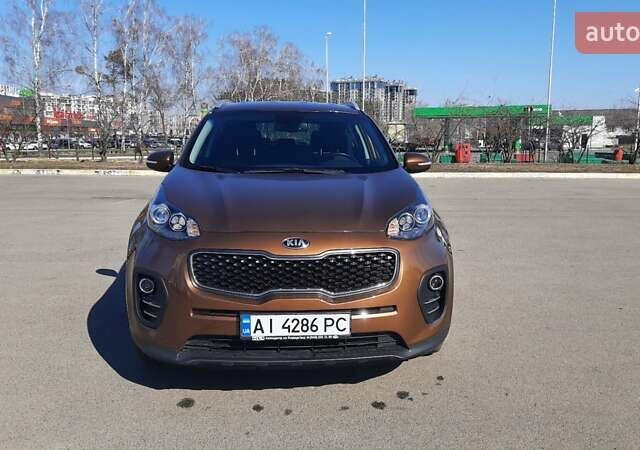 Коричневий Кіа Sportage, об'ємом двигуна 2 л та пробігом 108 тис. км за 16600 $, фото 2 на Automoto.ua