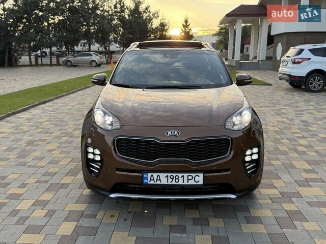 Коричневый Киа Sportage, объемом двигателя 2 л и пробегом 131 тыс. км за 21900 $, фото 4 на Automoto.ua