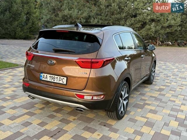Коричневый Киа Sportage, объемом двигателя 2 л и пробегом 131 тыс. км за 21900 $, фото 10 на Automoto.ua