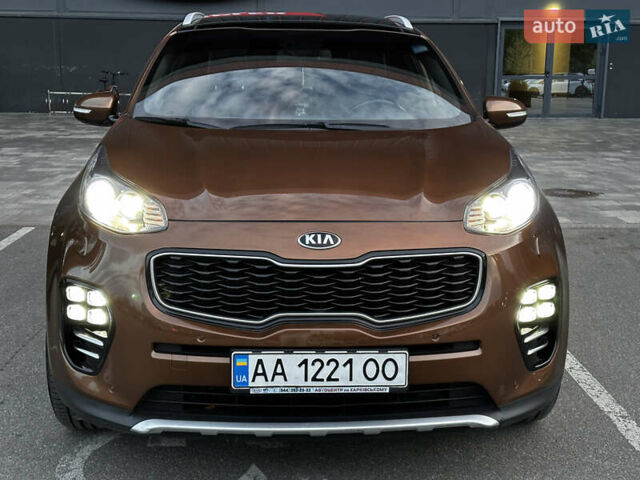 Коричневый Киа Sportage, объемом двигателя 2 л и пробегом 126 тыс. км за 20000 $, фото 9 на Automoto.ua