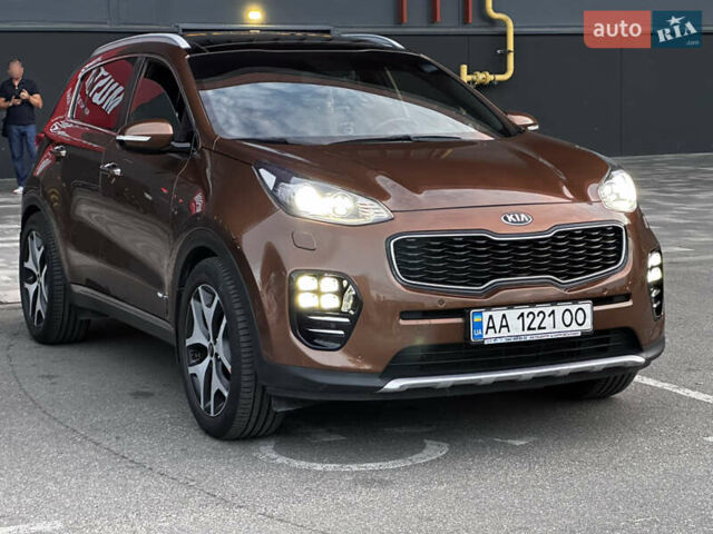 Коричневый Киа Sportage, объемом двигателя 2 л и пробегом 126 тыс. км за 20000 $, фото 10 на Automoto.ua