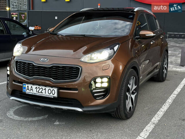 Коричневый Киа Sportage, объемом двигателя 2 л и пробегом 126 тыс. км за 20000 $, фото 11 на Automoto.ua