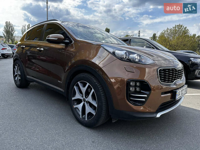Коричневый Киа Sportage, объемом двигателя 2 л и пробегом 126 тыс. км за 20000 $, фото 7 на Automoto.ua