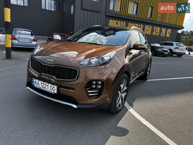 Коричневый Киа Sportage, объемом двигателя 2 л и пробегом 126 тыс. км за 20000 $, фото 16 на Automoto.ua