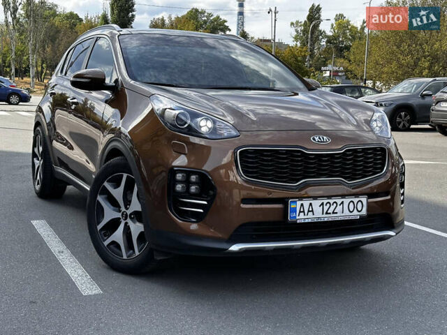 Коричневый Киа Sportage, объемом двигателя 2 л и пробегом 126 тыс. км за 20000 $, фото 1 на Automoto.ua
