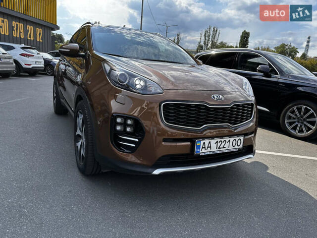 Коричневый Киа Sportage, объемом двигателя 2 л и пробегом 126 тыс. км за 20000 $, фото 15 на Automoto.ua