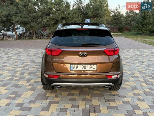 Коричневый Киа Sportage, объемом двигателя 2 л и пробегом 131 тыс. км за 21900 $, фото 11 на Automoto.ua
