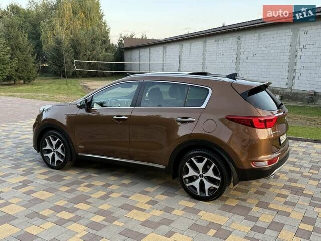 Коричневый Киа Sportage, объемом двигателя 2 л и пробегом 131 тыс. км за 21900 $, фото 13 на Automoto.ua