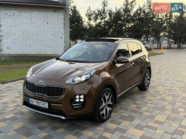 Коричневый Киа Sportage, объемом двигателя 2 л и пробегом 131 тыс. км за 21900 $, фото 16 на Automoto.ua