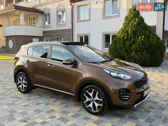 Коричневый Киа Sportage, объемом двигателя 2 л и пробегом 131 тыс. км за 21900 $, фото 2 на Automoto.ua