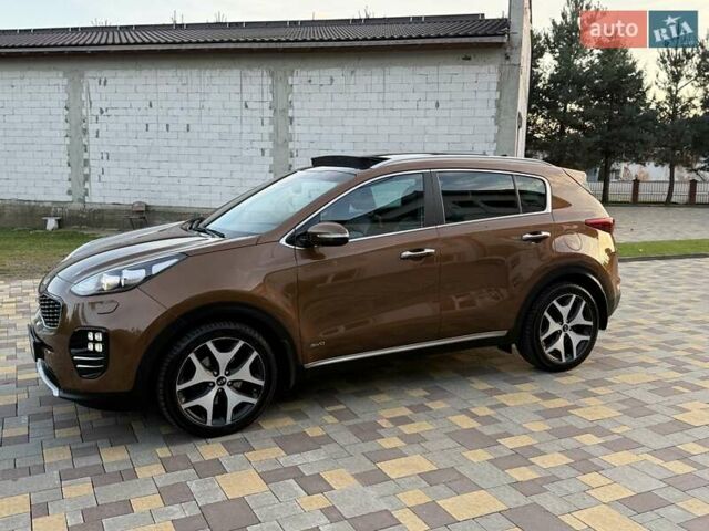 Коричневый Киа Sportage, объемом двигателя 2 л и пробегом 131 тыс. км за 21900 $, фото 14 на Automoto.ua