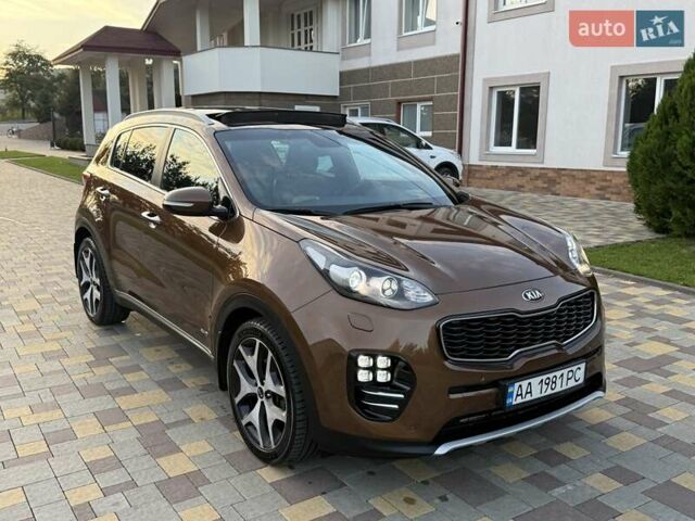 Коричневый Киа Sportage, объемом двигателя 2 л и пробегом 131 тыс. км за 21900 $, фото 5 на Automoto.ua