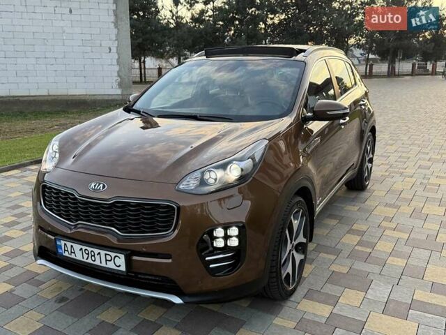 Коричневый Киа Sportage, объемом двигателя 2 л и пробегом 131 тыс. км за 21900 $, фото 17 на Automoto.ua