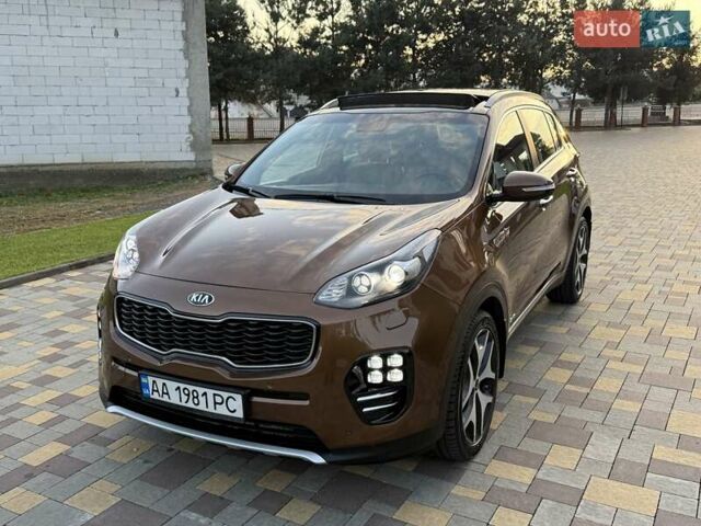 Коричневый Киа Sportage, объемом двигателя 2 л и пробегом 131 тыс. км за 21900 $, фото 3 на Automoto.ua