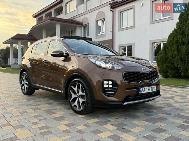 Коричневый Киа Sportage, объемом двигателя 2 л и пробегом 131 тыс. км за 21900 $, фото 7 на Automoto.ua