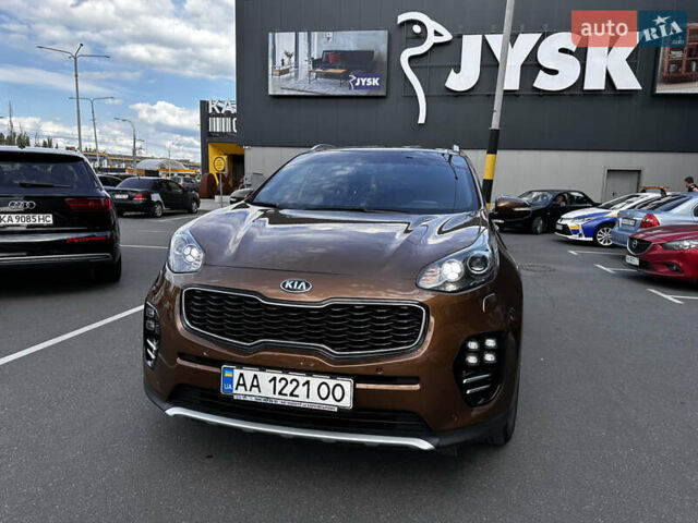 Коричневый Киа Sportage, объемом двигателя 2 л и пробегом 126 тыс. км за 20000 $, фото 4 на Automoto.ua