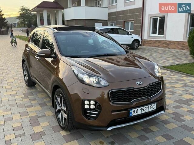 Коричневый Киа Sportage, объемом двигателя 2 л и пробегом 131 тыс. км за 21900 $, фото 18 на Automoto.ua