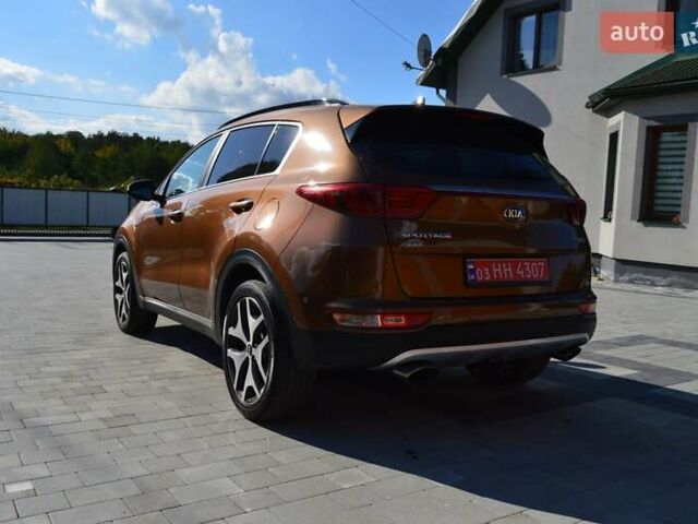Коричневый Киа Sportage, объемом двигателя 2 л и пробегом 177 тыс. км за 18700 $, фото 5 на Automoto.ua