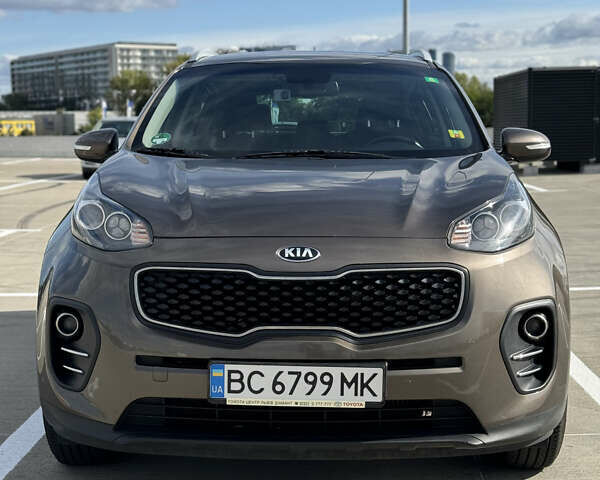 Коричневый Киа Sportage, объемом двигателя 1.69 л и пробегом 143 тыс. км за 16900 $, фото 2 на Automoto.ua